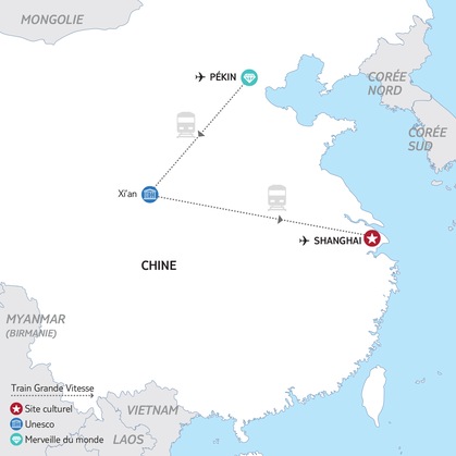 Itinéraire du circuit