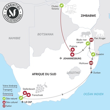 Itinéraire du circuit