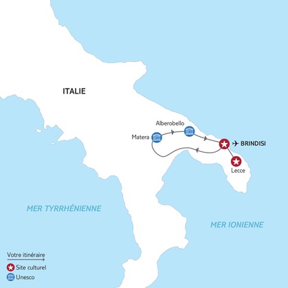 Itinéraire de l'Autotour