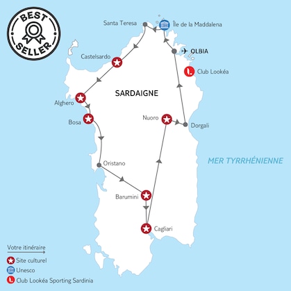 Itinéraire du circuit