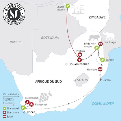 Itinéraire du circuit