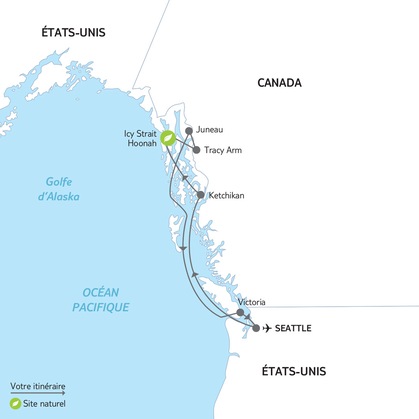 Itinéraire du circuit