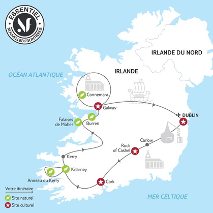 Itinéraire du circuit 