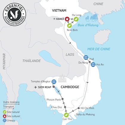 Itinéraire du circuit