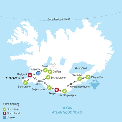 Itinéraire du circuit