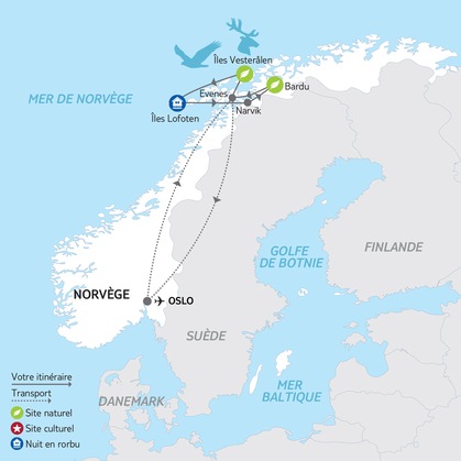 Itinéraire du circuit 