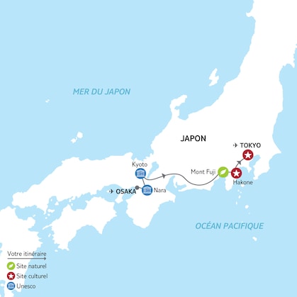 Itinéraire du circuit