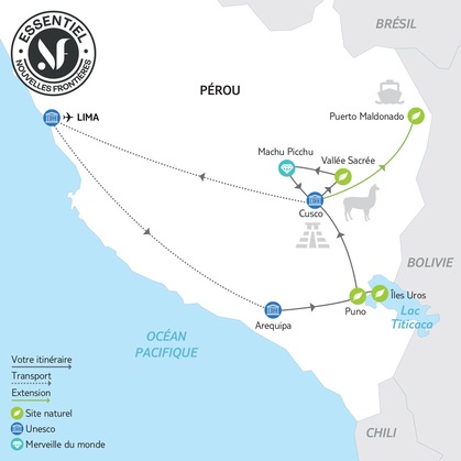 Itinéraire du circuit