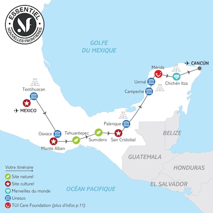 Itinéraire du circuit 