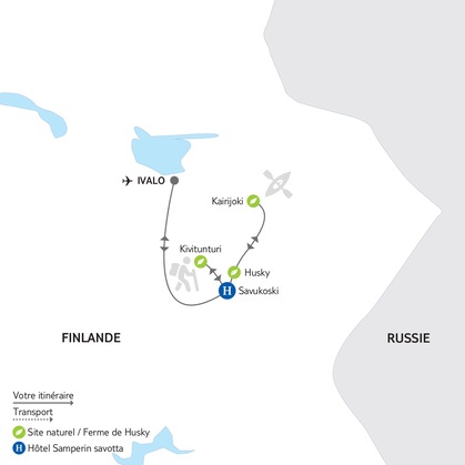 Itinéraire du circuit