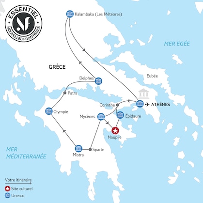 Itinéraire du circuit