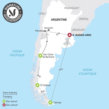 Itinéraire du circuit