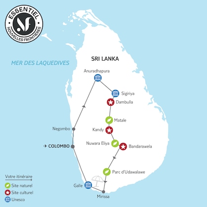 Itinéraire du circuit