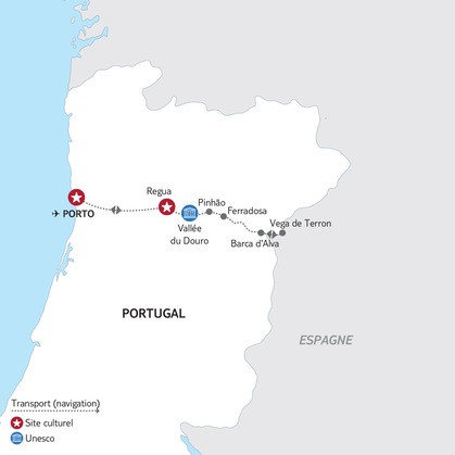 Itinéraire du circuit 