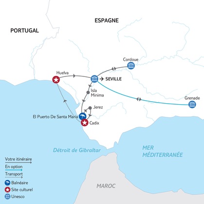 Itinéraire du circuit