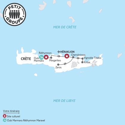 Itinéraire du circuit