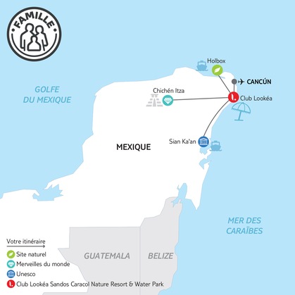 Itinéraire du circuit 