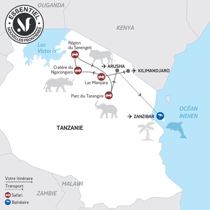 Itinéraire du circuit