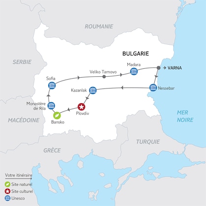 Itinéraire du circuit