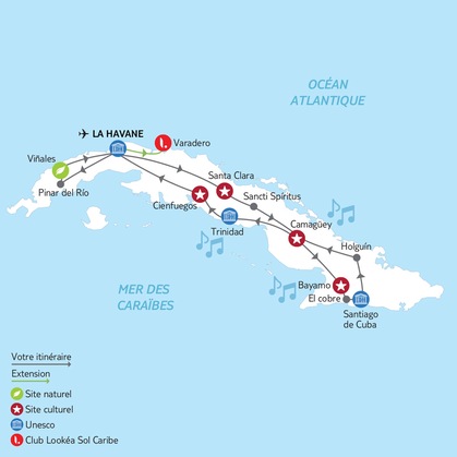 Itinéraire du circuit