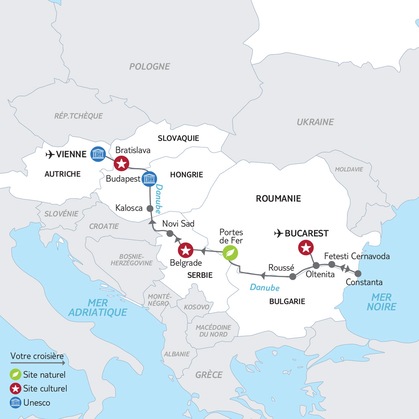 Itinéraire du circuit 