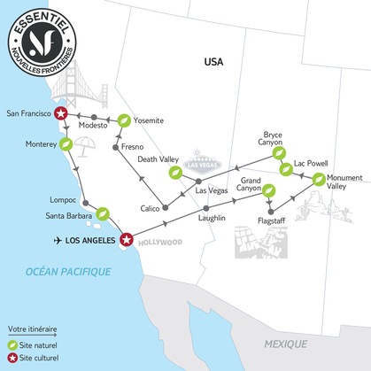 Itinéraire du circuit