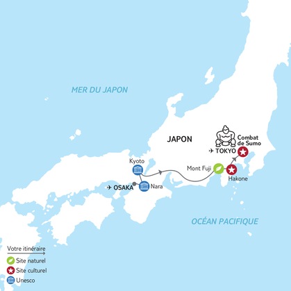 Itinéraire du circuit