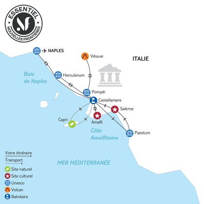 Itinéraire du circuit 