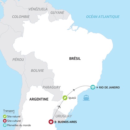 Itinéraire du circuit