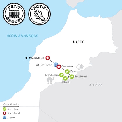 Itinéraire du circuit
