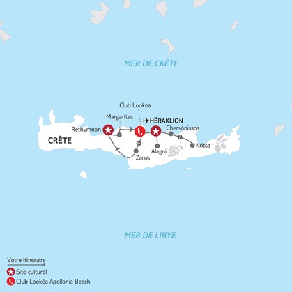 Itinéraire du circuit