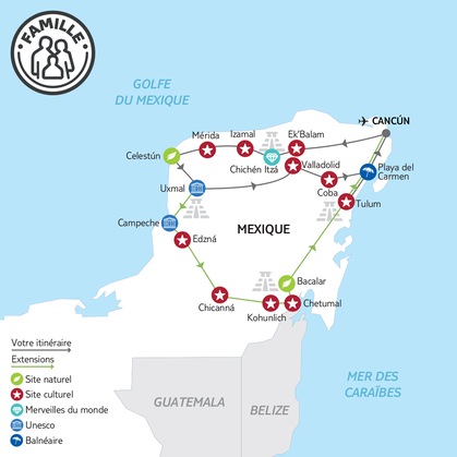 Itinéraire du Road Trip