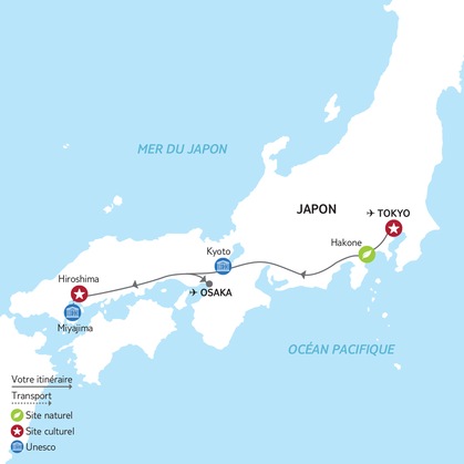 Itinéraire du circuit