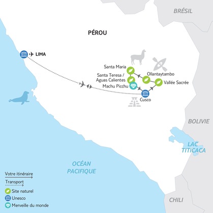 Itinéraire du circuit