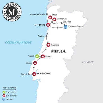 Itinéraire du circuit 