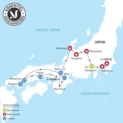 Itinéraire du circuit