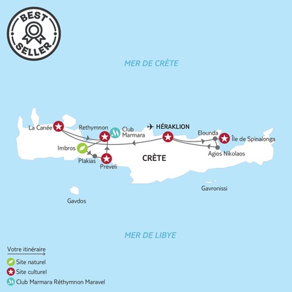 Itinéraire du circuit