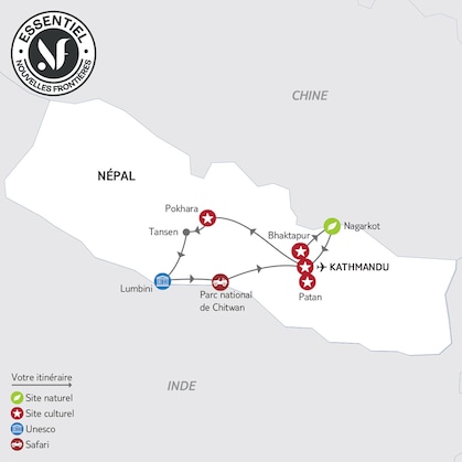 Itinéraire du circuit