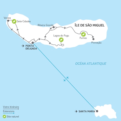 Itinéraire du Road Trip