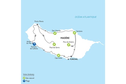 Itinéraire du Road Trip