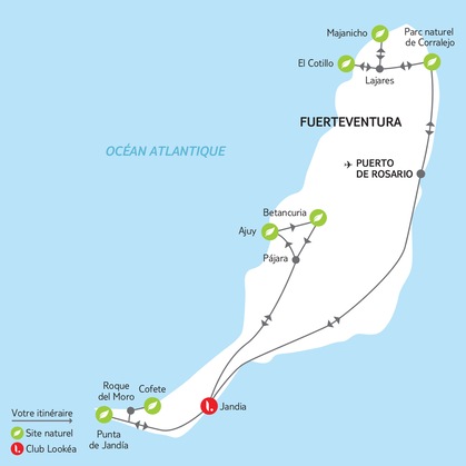 Itinéraire du circuit