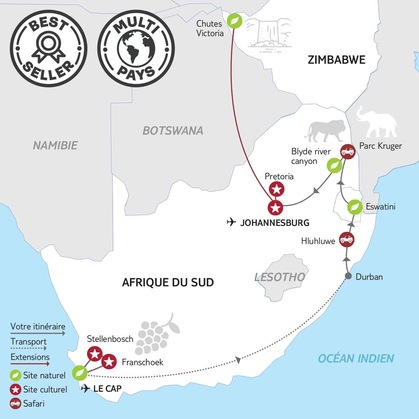 Itinéraire du circuit