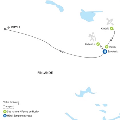 Itinéraire du circuit