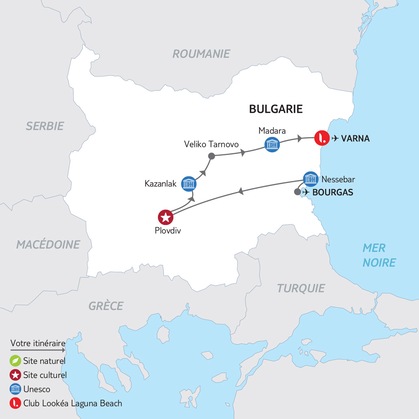 Itinéraire du circuit