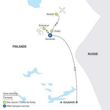 Itinéraire du circuit