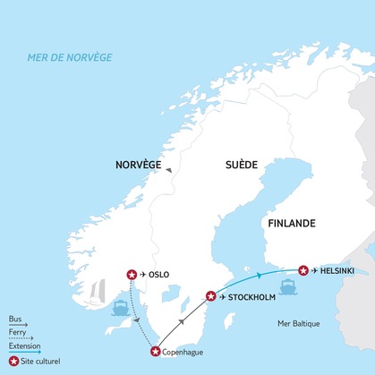Itinéraire du circuit 