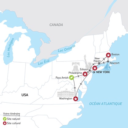 Itinéraire du circuit