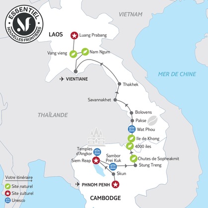 Itinéraire du circuit