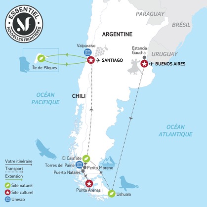 Itinéraire du circuit