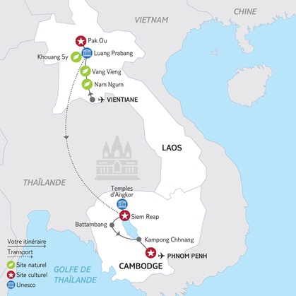 Itinéraire du circuit